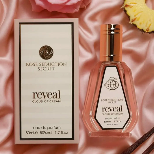 Rose Seduction Secret Reveal EDP 50ml Fragrance World 12x