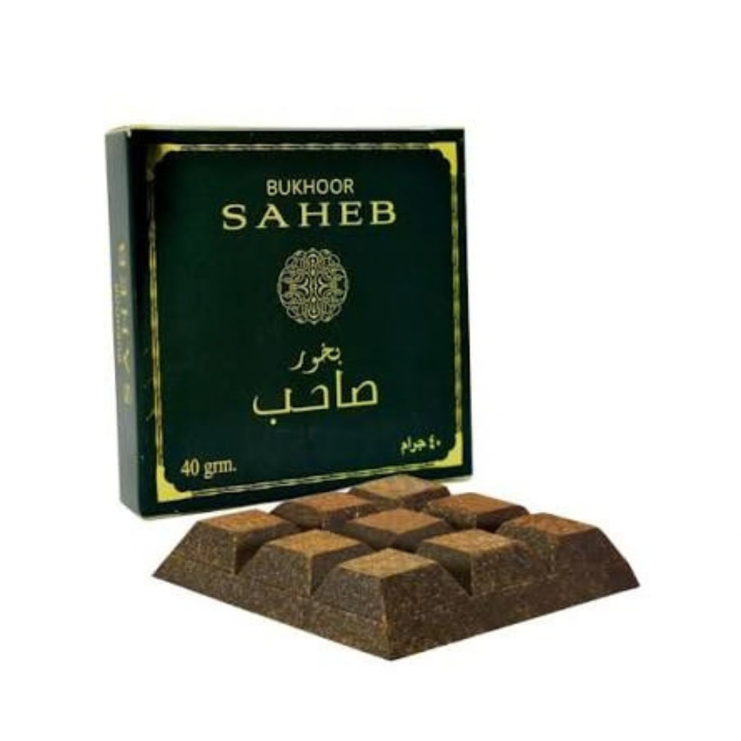 Saheb Bakhoor Bar 40g (12pcs Pack) Ard Al Zaafaran