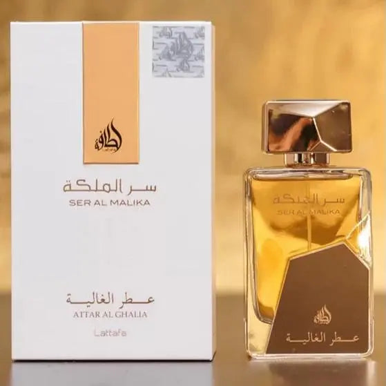 Ser Al Malika Attar Al Ghalia  Eau De Parfum 1000ml Lattafa - Smile Europe