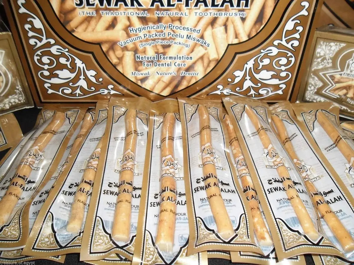 Sewak al Falah - Box of 60 Individually Vacum Packed Miswaks Smile Europe