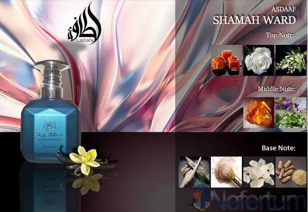 Shamah Ward 100ml Eau De Parfum Ard Al Zaafaran Ard Al Zaafaran