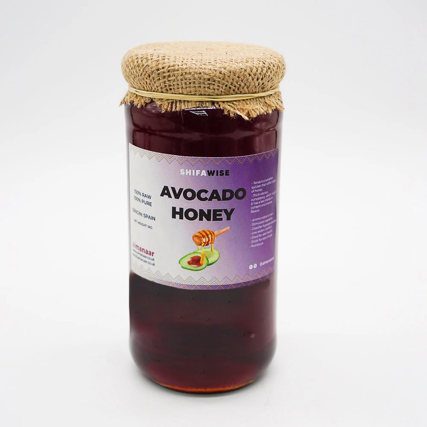 Shifawise 100% Pure Avocado Honey Smile Europe