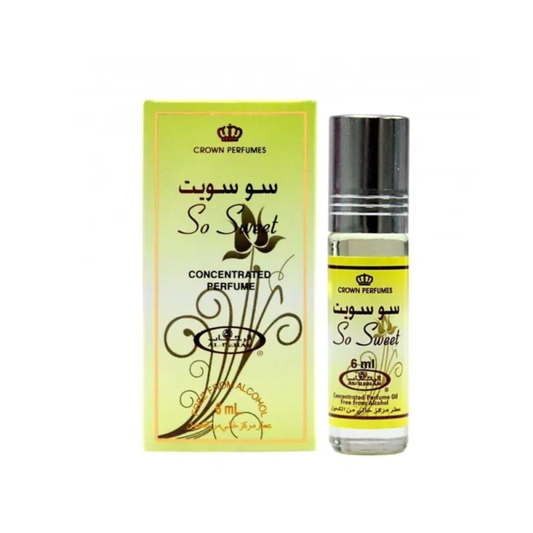 So Sweet Perfume Oil 6ml Al Rehab 6x