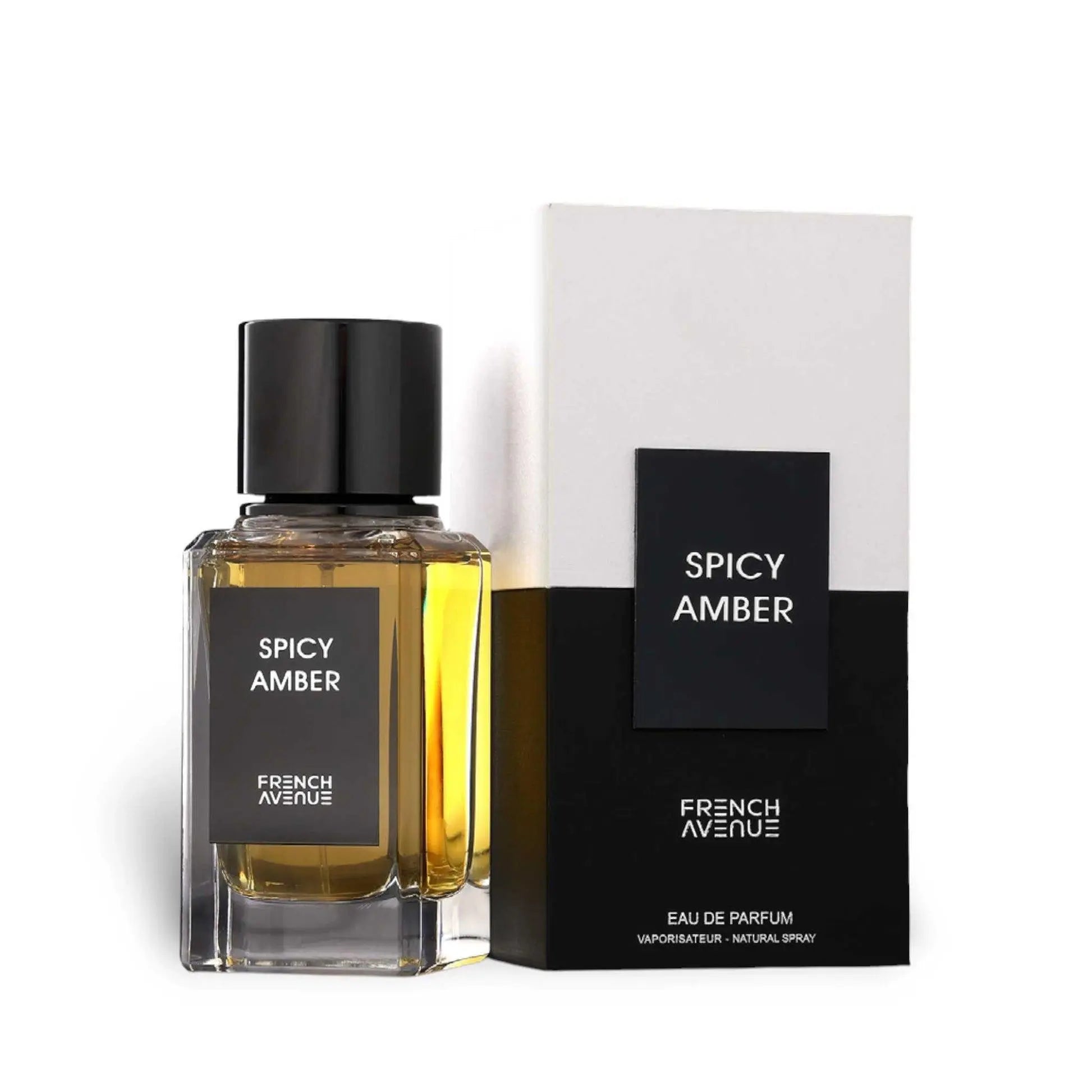 Spicy Amber Unisex 100ml Eau De Parfum French Avenue By Fragrance World - Smile Europe