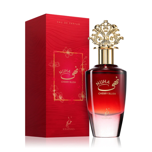 Nuha Cherry Blush 85ml Eau De Parfum 100ml Khadlaj
