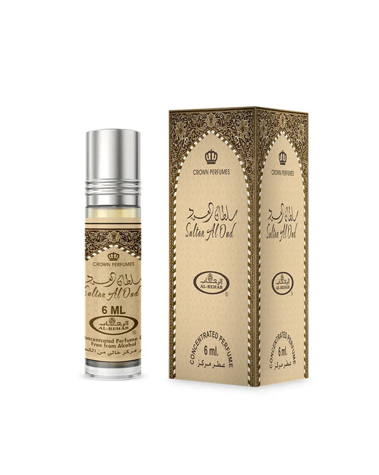 Sultan Al Oud 6ml Perfume Oil Al Rehab x6