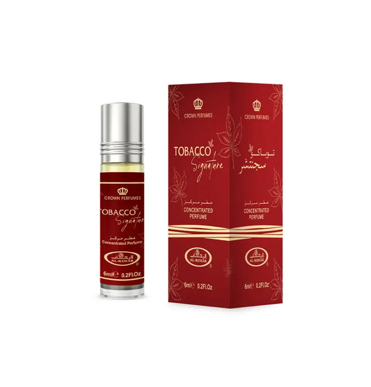 Tobacco Signature 6ml Perfume Oil Al Rehab x6