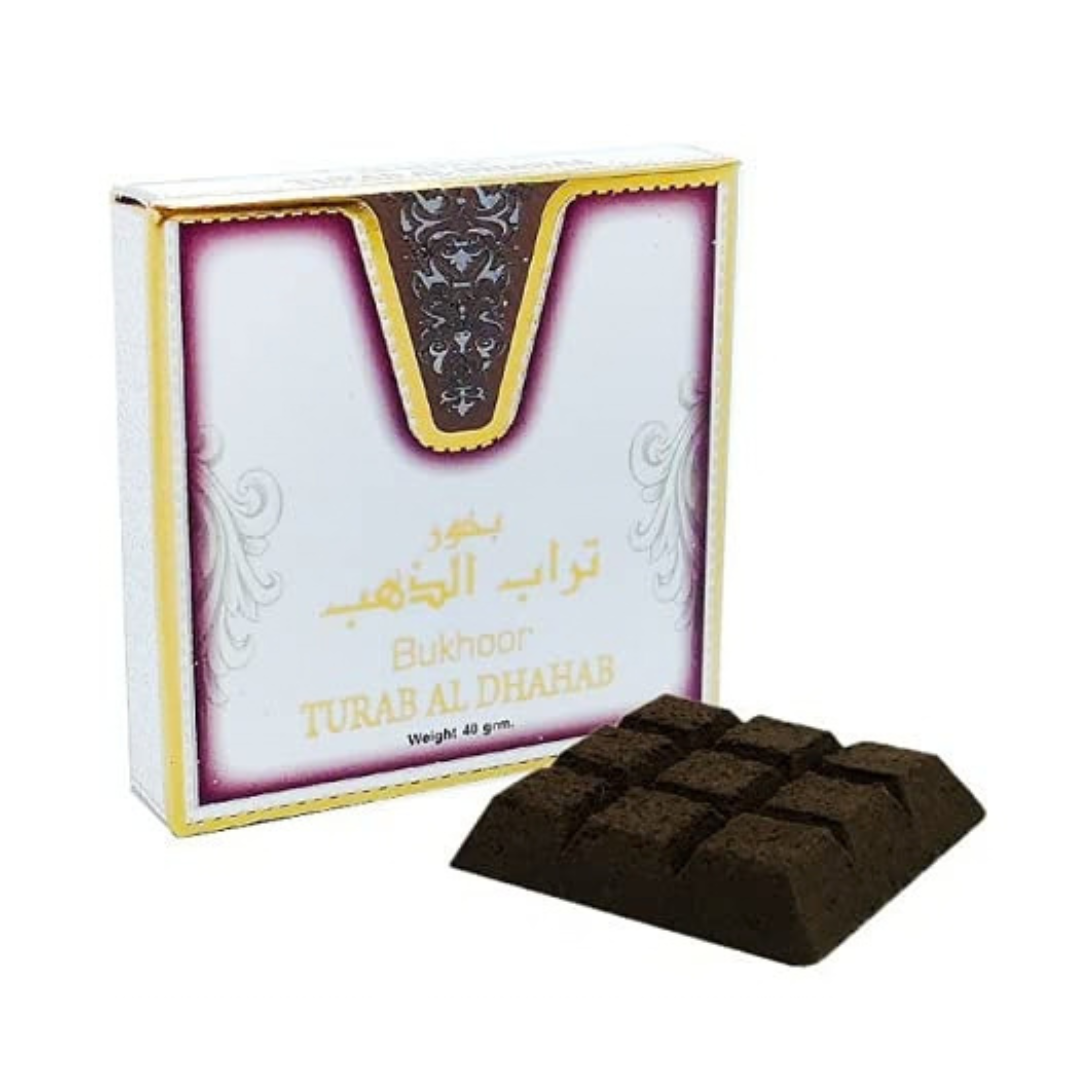 Turab Al Dhahab Bakhoor Bar 40g (12pcs Pack) Ard Al Zaafaran