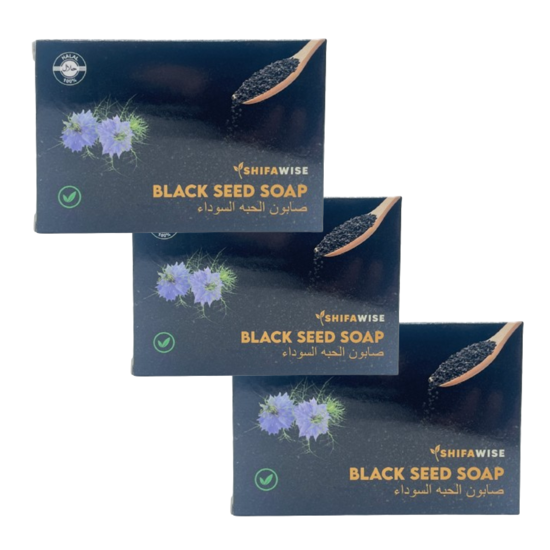 12x ShifaWise Black Seed Clarifying Soap 125g