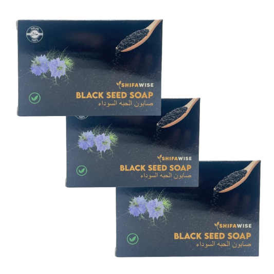 12x ShifaWise Black Seed Clarifying Soap 125g