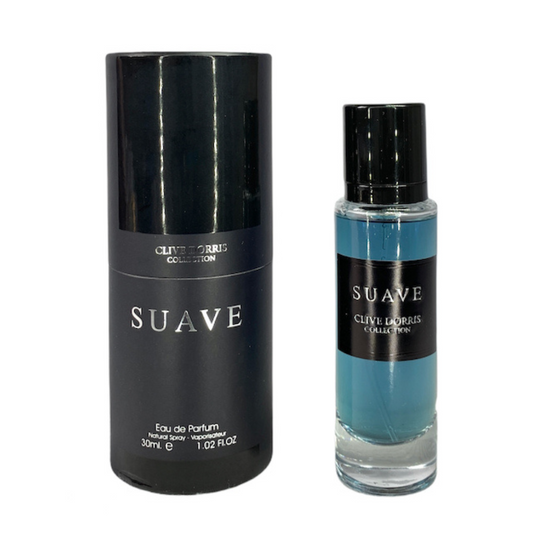 Suave Eau De Parfum 30ml Clive Dorris x12