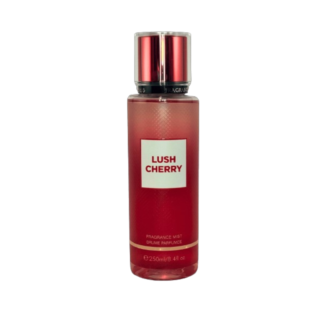 Lush Cherry Fragrance Body Mist 250ml Fragrance World
