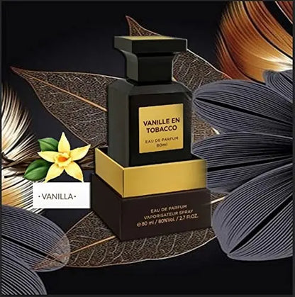 Vanille En Tobacco Eau De Parfum 80ml Fragrance World Fragrance World