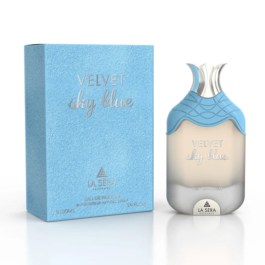 Velvet Sky Blue Eau De Parfum 100ml La Sera Perfumes