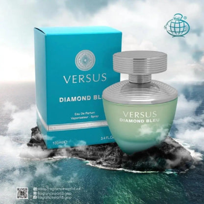 Versus Diamond Bleu Eau De Parfum 100ml Fragrance World Fragrance World