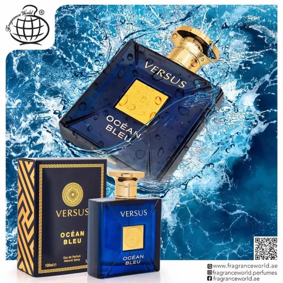 Versus Ocean Bleu Eau De Parfum 100ml Fragrance World Fragrance World