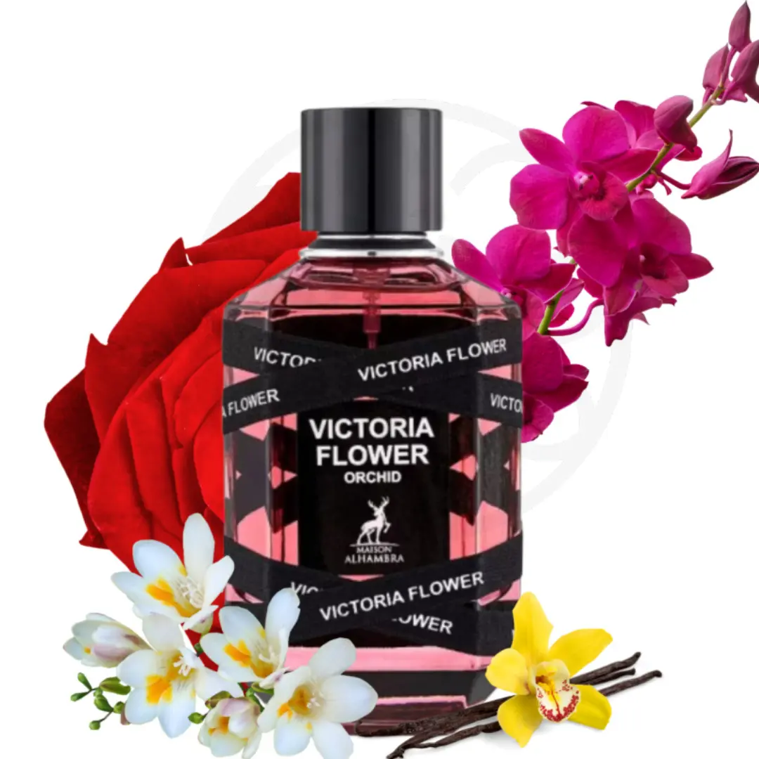 Victoria Flower Orchid 100ml  Eau De Parfum Lattafa Alhambra
