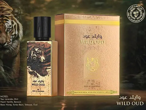 Wild Oud 60ml Eau de Parfum Ard Al Zafraan - Smile Europe