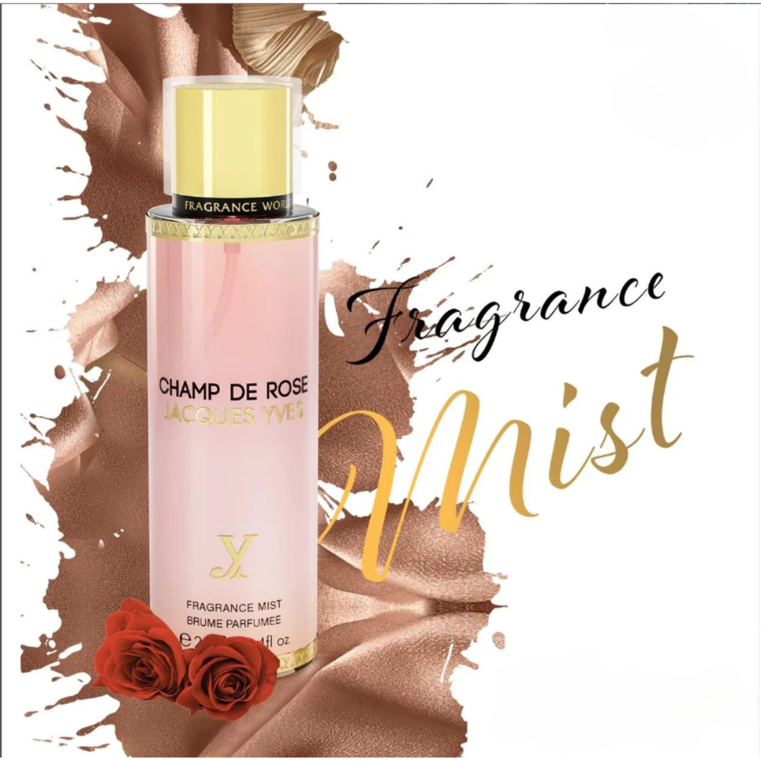 Champ De Rose Fragrance Body Mist 250ml Fragrance World