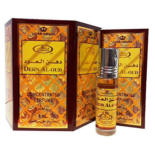 Dehn Al Oud Perfume Oil 6ml X 6 By Al Rehab