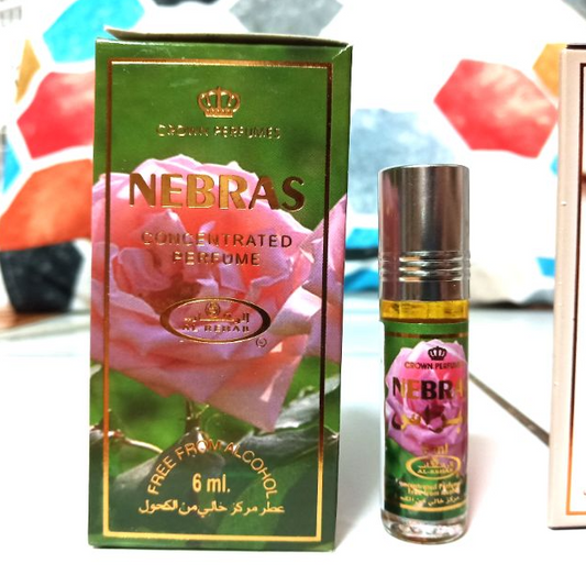 Nebras Perfume Oil 6ml X 6 By Al Rehab