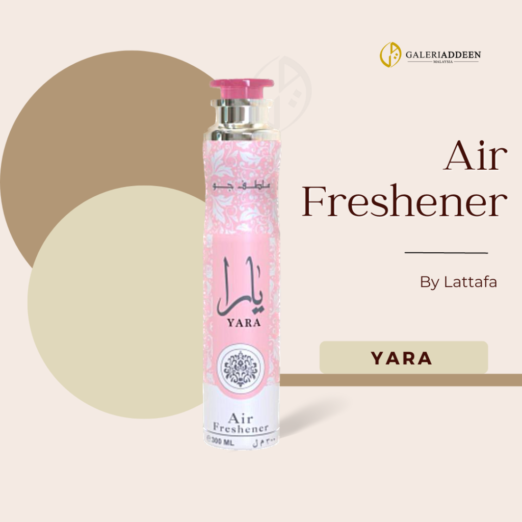 12x Yara Air Freshener Spray 300ml Lattafa