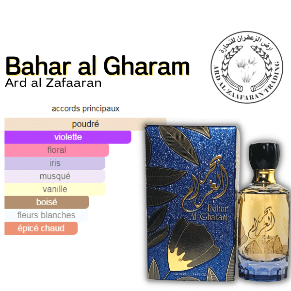 Bahar Al Gahram Eau de Parfum 100ml Ard Al Zaafaran