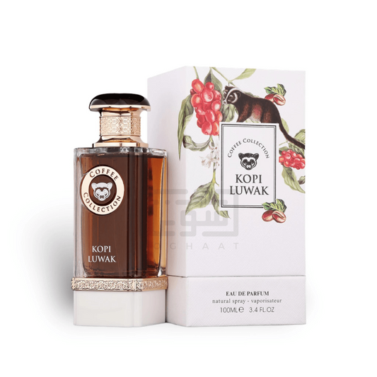Kopi Luwak (Coffee Collection) Eau de Parfum 100ml Fragrance World | Smile Europe Wholesale