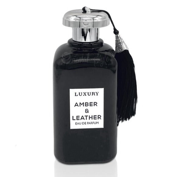 Luxury Amber & Leather Eau De Parfum 100ml Khalis