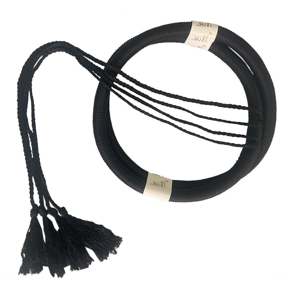 5pcs Set x Men Headband Black Cord Dubai Saudi Style