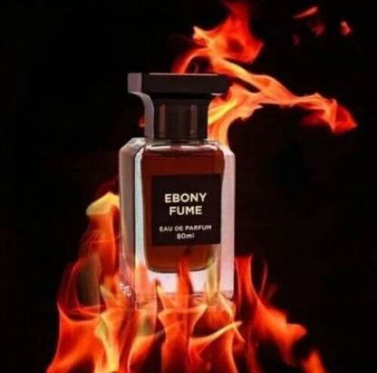 Ebony Fume Eau De Parfum 80ml Fragrance World