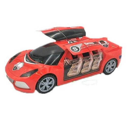 Battery Operated Car with Labbaik Sound and Lights Kids Toys Interactive - Smile Europe Wholesale 