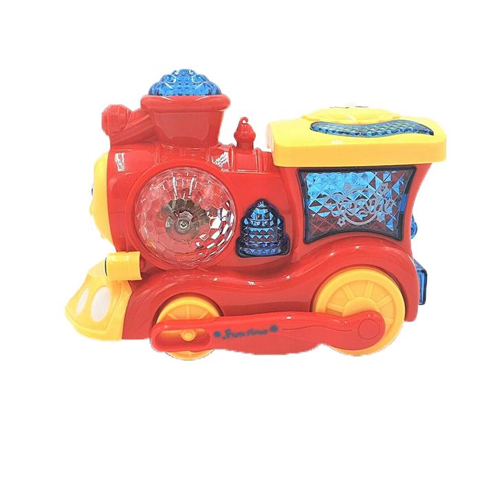 Battery Operated Train With Labbaik Sound and Lights Kids Toys Interactive - Smile Europe Wholesale 