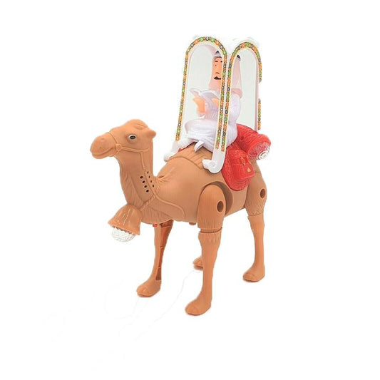 Battery Operated Camel with Labbaik Sound and Lights Kids Toys Interactive - Smile Europe Wholesale 