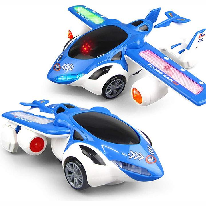 Battery Operated Plane with Labbaik Sound and Lights - Smile Europe Wholesale 
