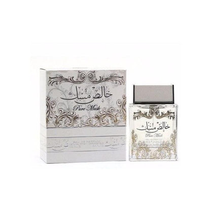 PURE (KHALIS) MUSK Perfume Spray EDP 100ml Unisex by Lattafa Dubai White Musk Oudh - Smile Europe Wholesale 