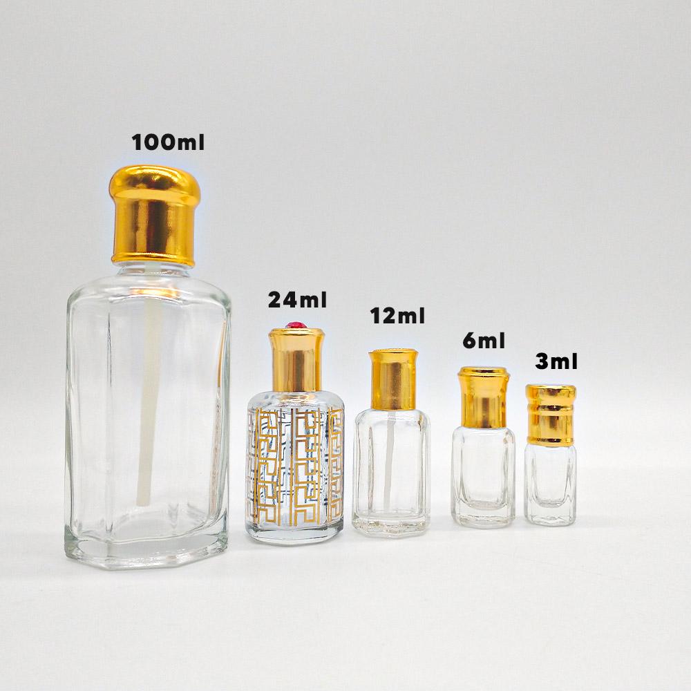 Attar Bottle Glass Stick Perfume Oil (Dozen Price)