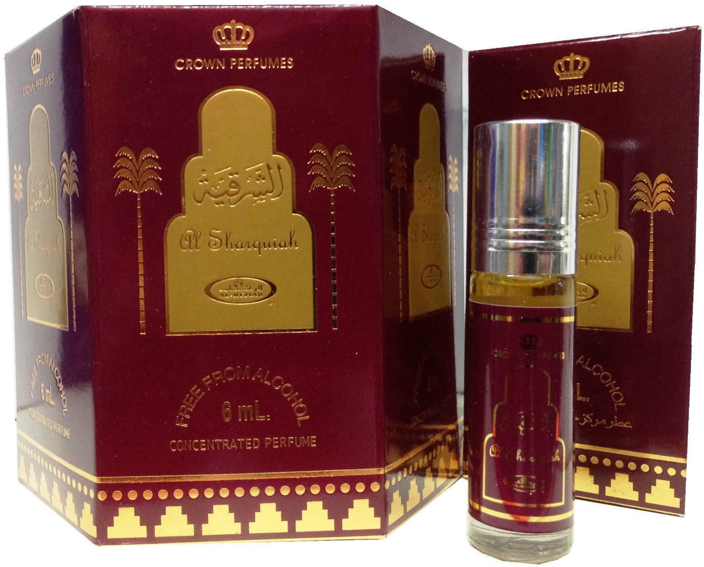 Al Sharquiah Perfume Oil 6ml X 6 By Al Rehab - Smile Europe Wholesale 