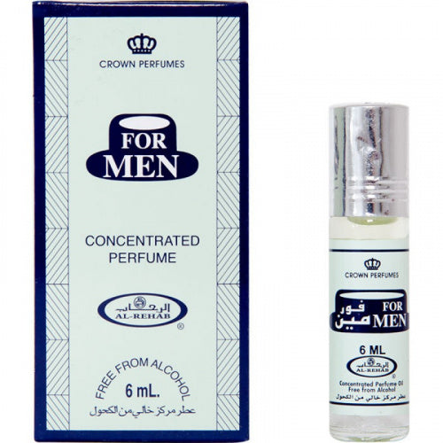 For Men Perfume Oil 6ml X 6 By Al Rehab