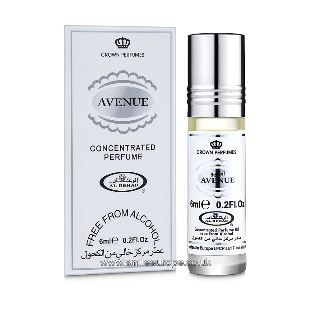 Avenue Perfume Oil 6ml Al Rehab x6