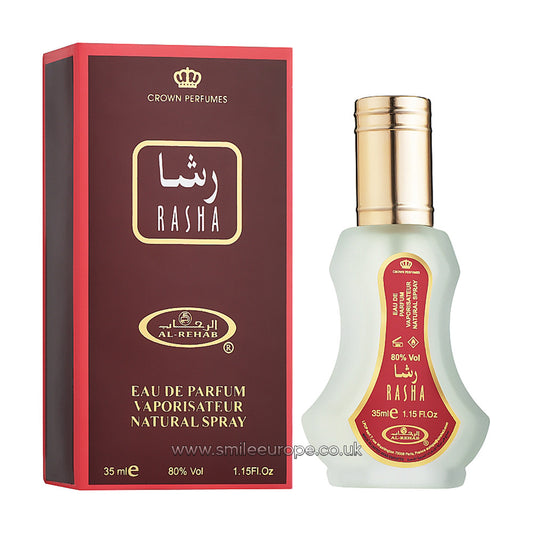 Rasha Perfume 35ml By Al Rehab x12