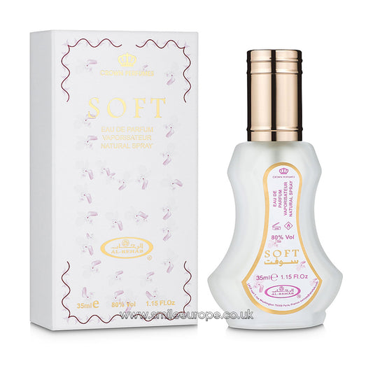 Soft Perfume 35ml By Al Rehab x12