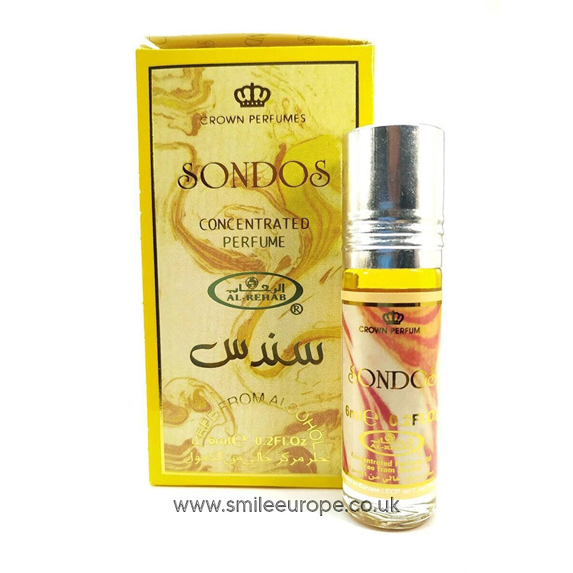Sondus Perfume Oil 6ml X 6 By Al Rehab