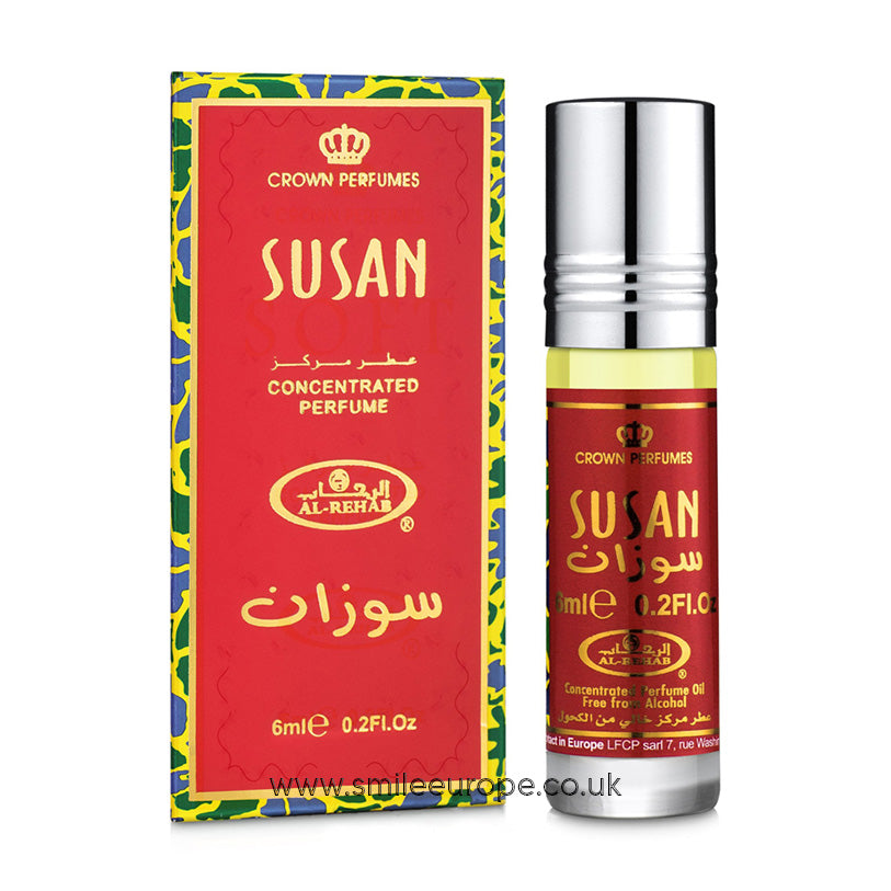 Susan Perfume Oil 6ml X 6 By Al Rehab