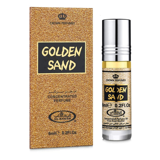 Golden Sand Perfume Oil 6ml X 6 By Al Rehab