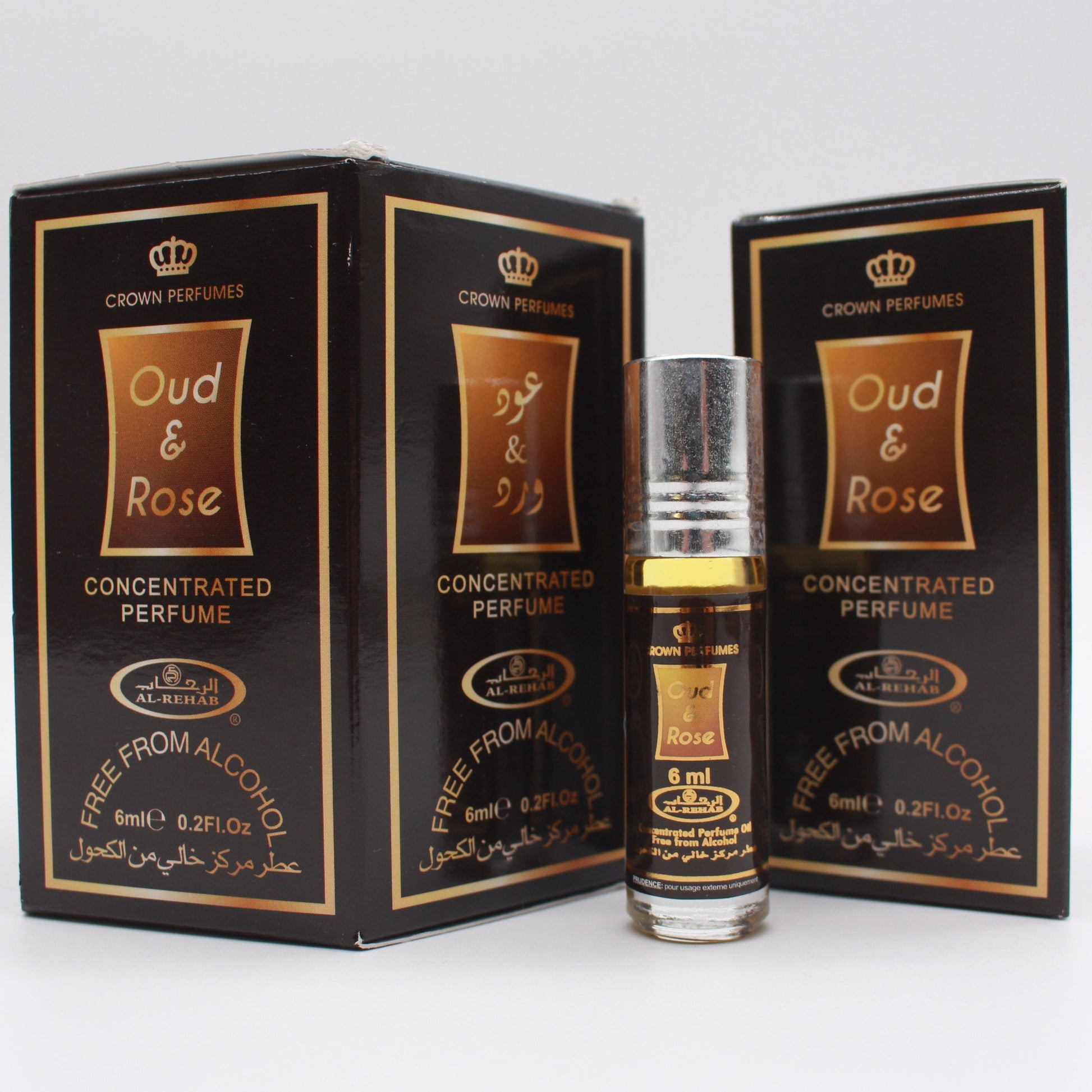 Al Rehab Oud & Musk Perfume Oil 6ml X 6 - Smile Europe Wholesale 