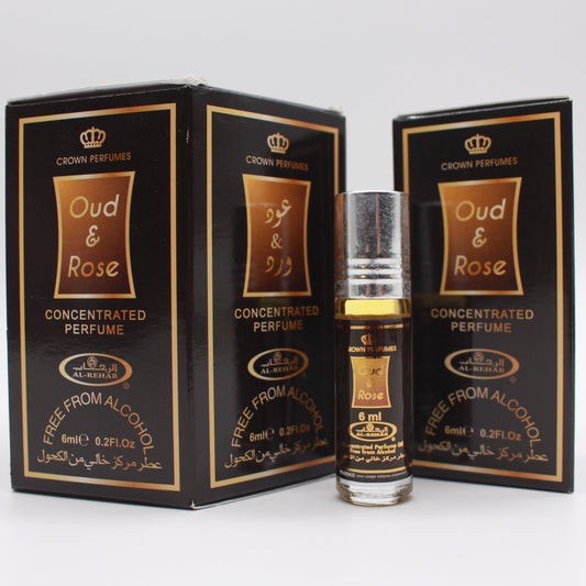 Box of 6, 6ml(0.2oz) Al Rehab Golden Sand Concentrated Perfume Oil RollOn  Bottle