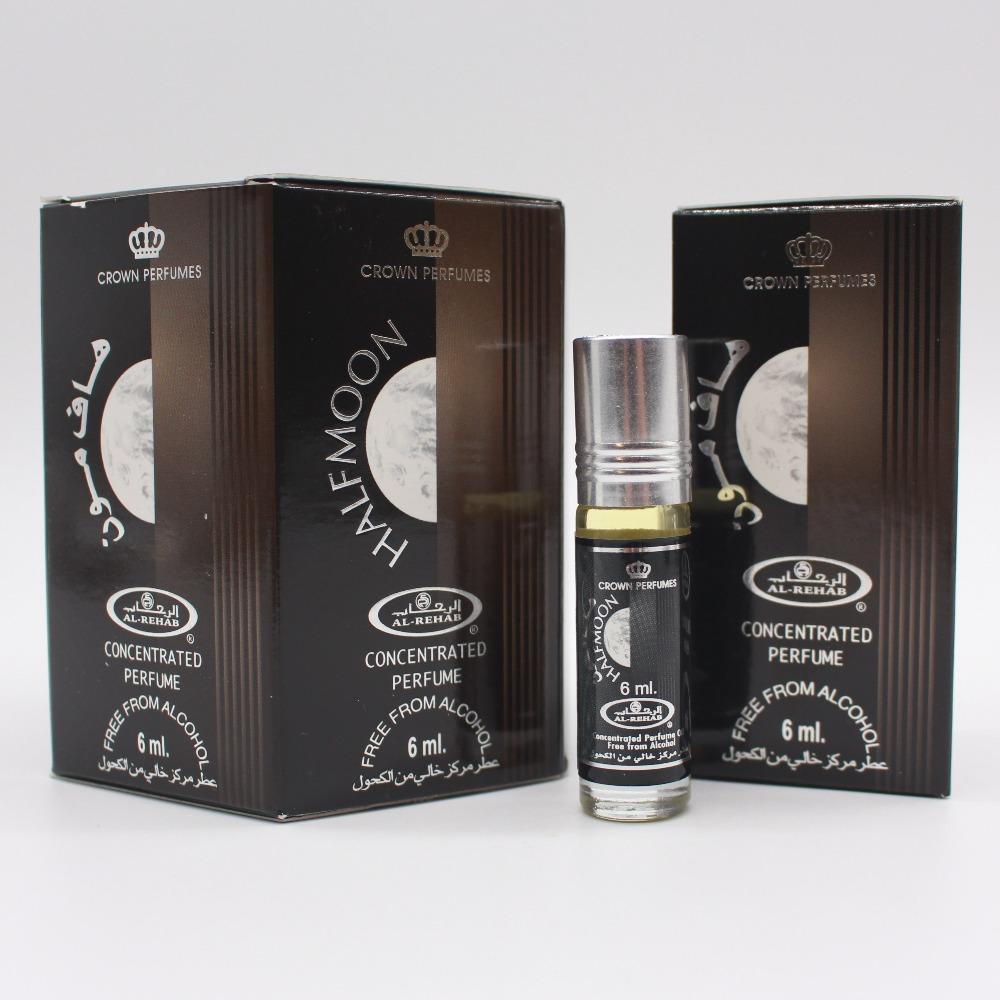 Half Moon Perfume Oil 6ml X 6 By Al Rehab - Smile Europe Wholesale 
