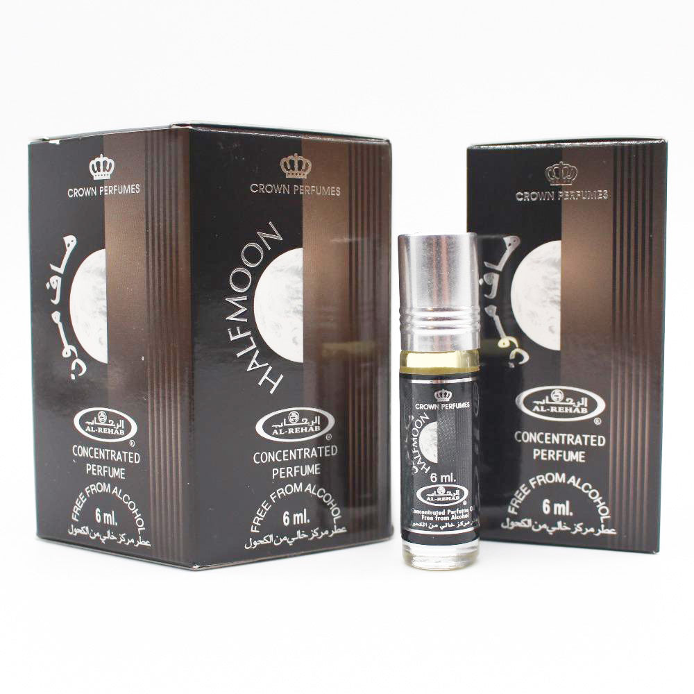 Half Moon Perfume Oil 6ml X 6 By Al Rehab