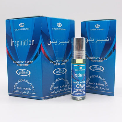 Inspiration Perfume Oil 6ml X 6 By Al Rehab - Smile Europe Wholesale 